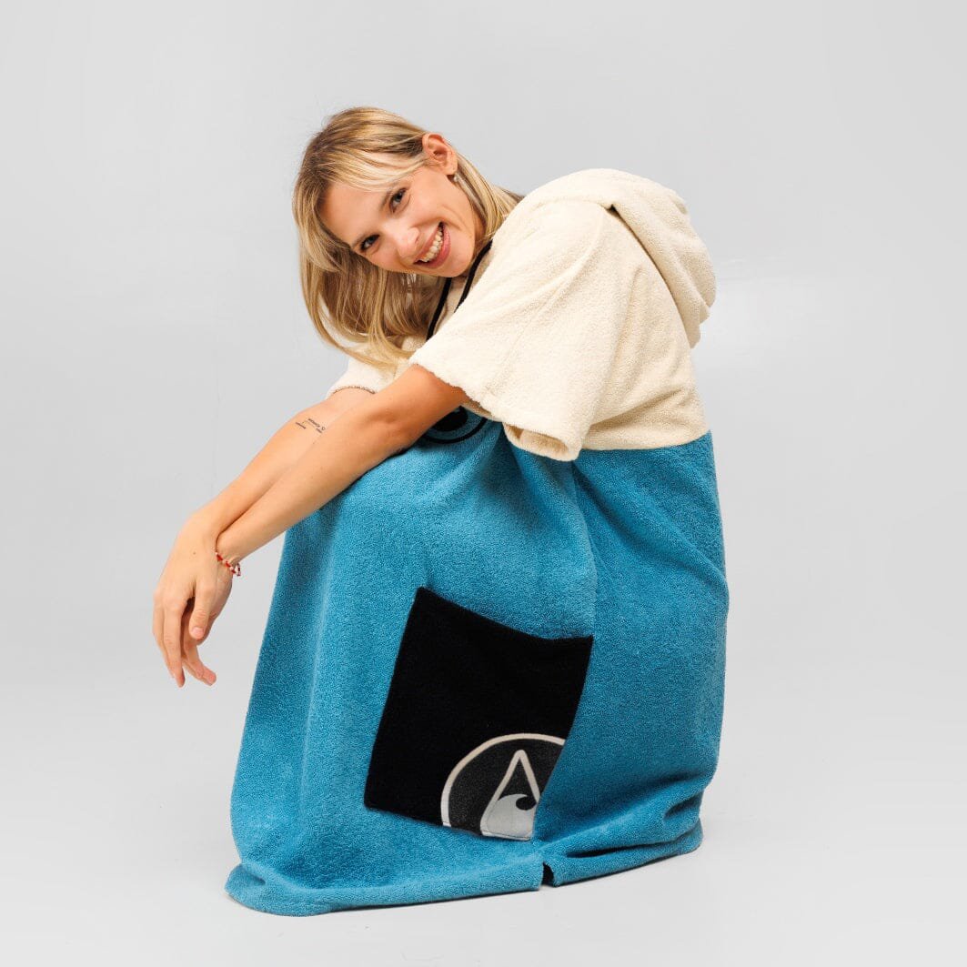 Changing Robe Porto aus 100 % Baumwolle – passend für 155–185 cm Körpergröße