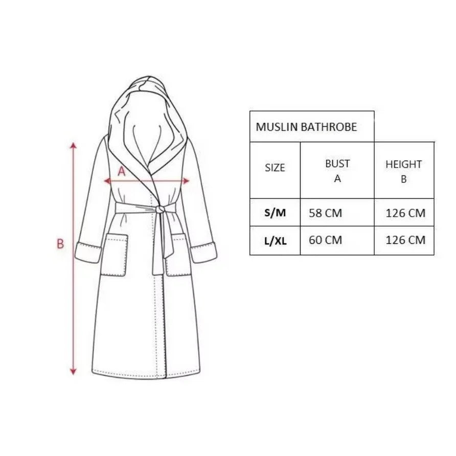 Trimita Damen-Bademantel mit Kapuze aus 100 % Baumwolle, Zebra-Muster, bequemer Bademantel für Damen
