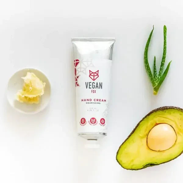 VEGAN FOX Handcreme Nourishing mit Sheabutter, Aloe Vera und Avocado