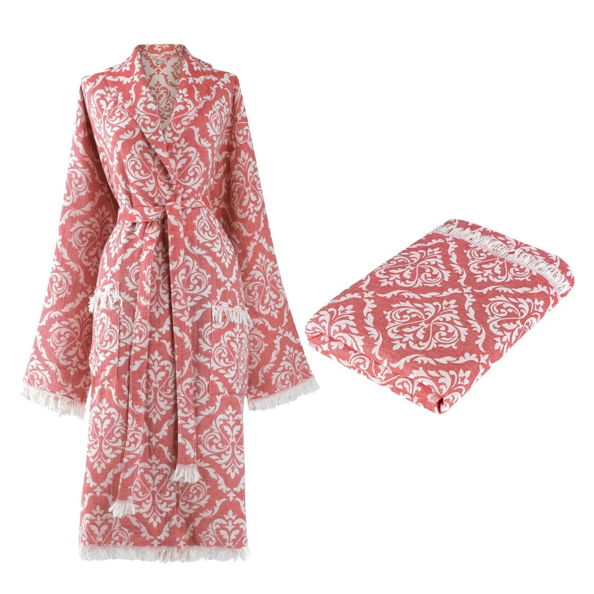 Trimita Barok Bademantel & Hamamtuch Set