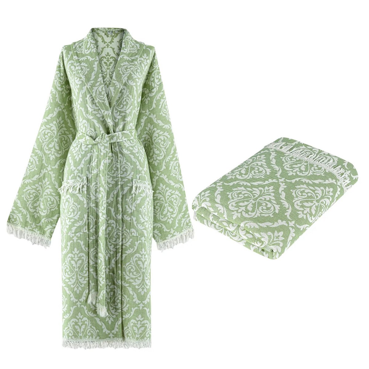 Trimita Barok Bademantel & Hamamtuch Set