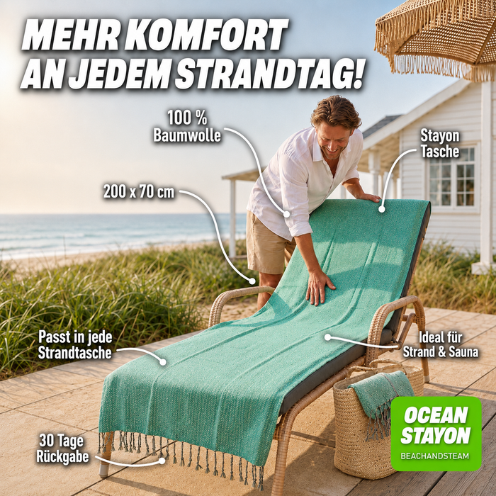 Hamamtuch Ocean StayOn 200 x 70 cm