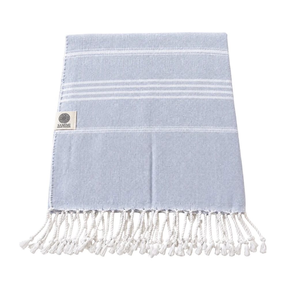 Hamamtuch SULTAN traditioneller Hamam Look mit Fransen