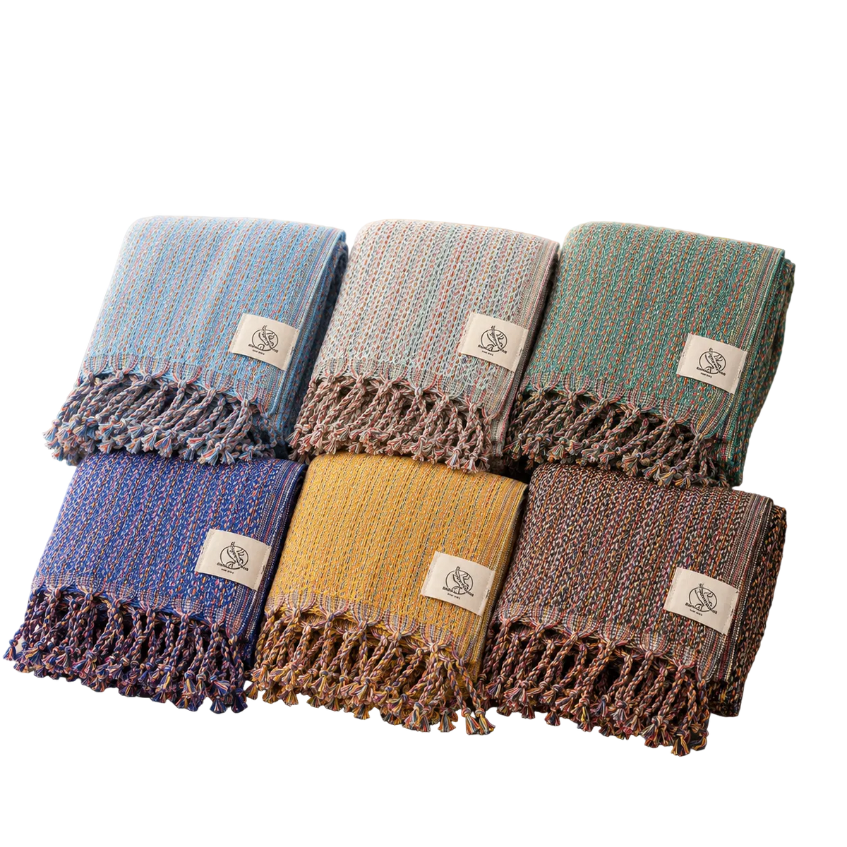 Strandtuch Ocean – leichtes Strandtuch aus 100 % Baumwolle in Ocean-Farben