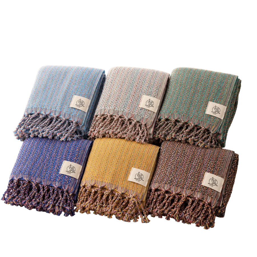 Hamamtuch Ocean aus 100 % Baumwolle