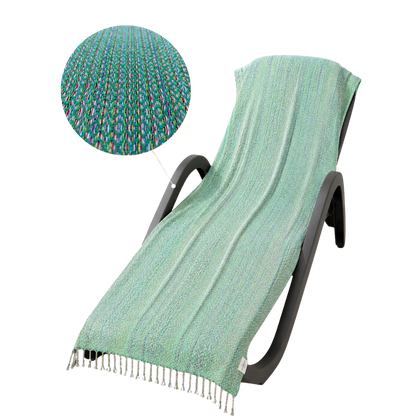 Badehandtuch Ocean StayOn von BeachAndSteam, 200 x 70 cm, weiches Strandtuch mit maritigem Design, für den Strand oder Sauna.