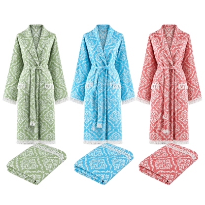 Trimita Barok Bademantel & Hamamtuch Set