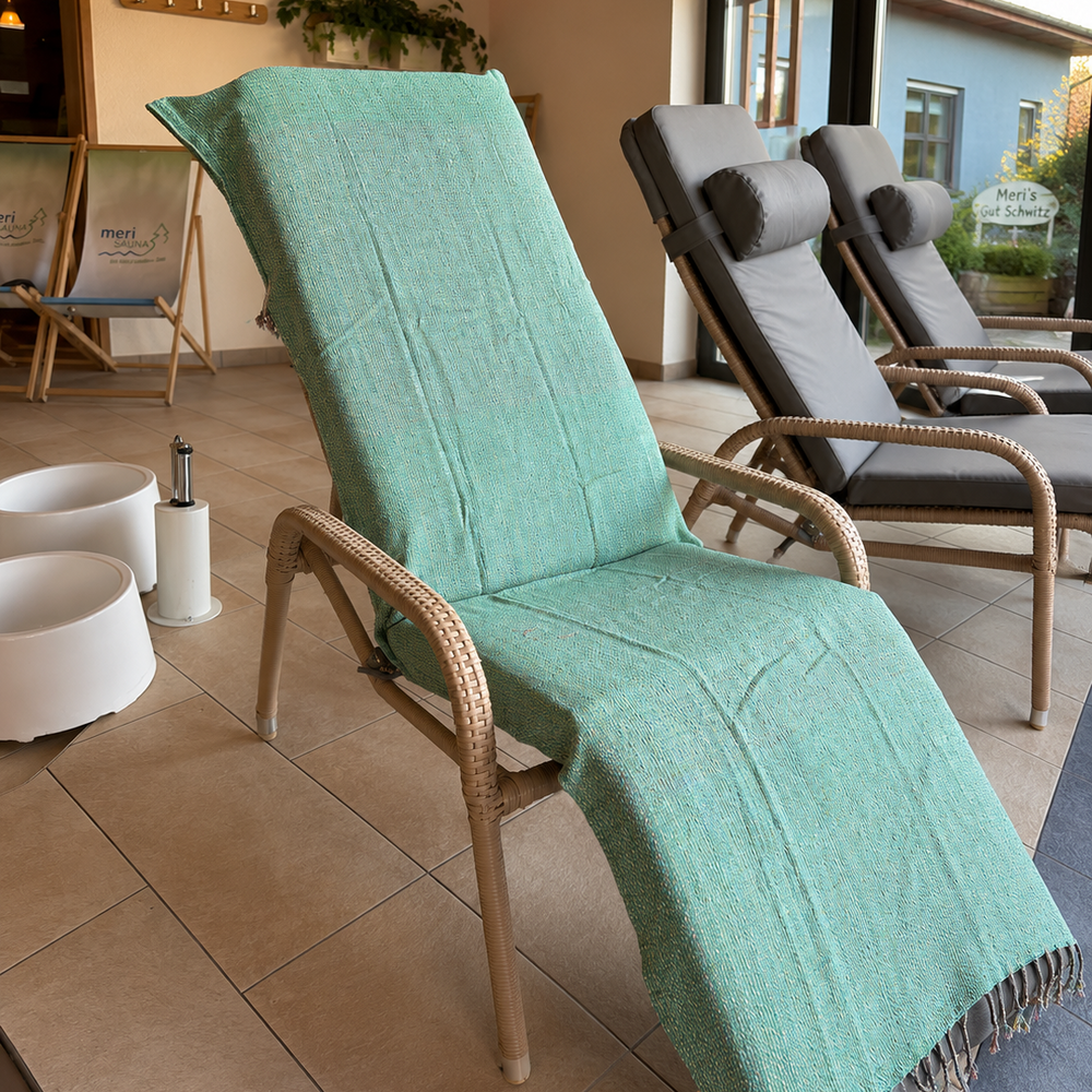 Hamamtuch Ocean StayOn 200 x 70 cm als Strandtuch und Saunatuch