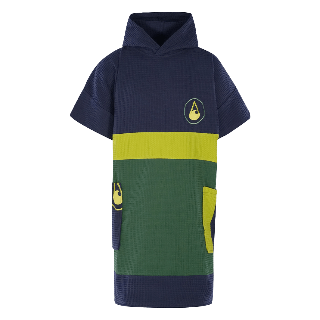 WAVE HAWAII Travel Poncho PAMPATAR – Waffelpikee Baumwolle
