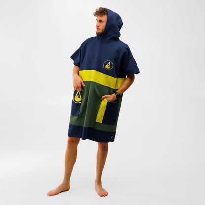 WAVE HAWAII Travel Poncho PAMPATAR – Waffelpikee Baumwolle