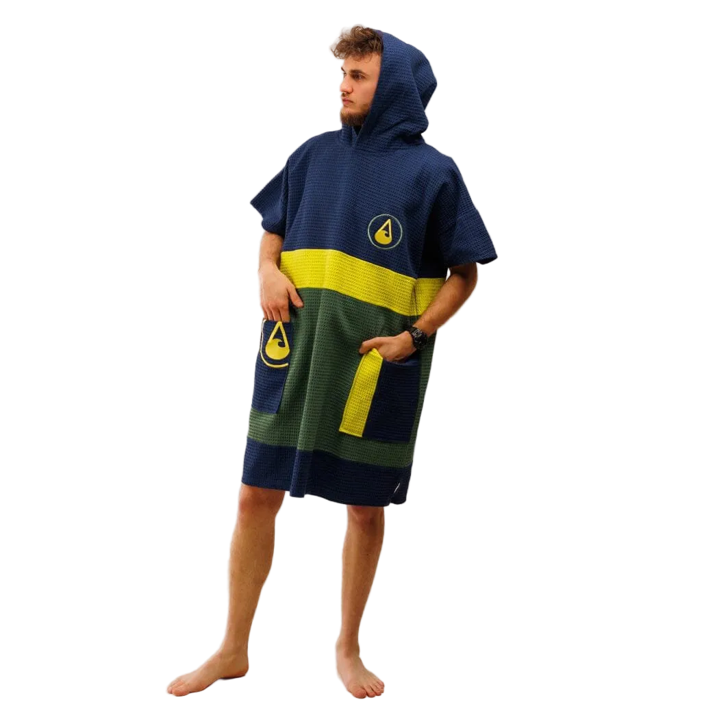 WAVE HAWAII Travel Poncho PAMPATAR – Waffelpikee Baumwolle von WAVE HAWAII