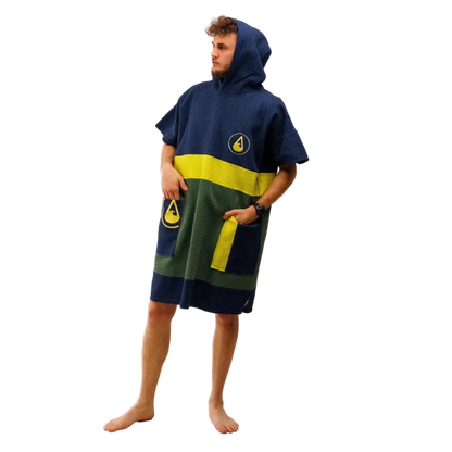 WAVE HAWAII Travel Poncho PAMPATAR – Waffelpikee Baumwolle