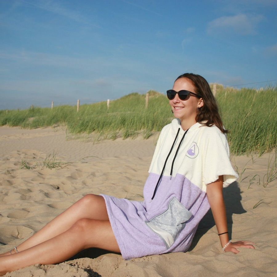 WAVE HAWAII AirLite Poncho PENICHE – leicht & klimaregulierend Details