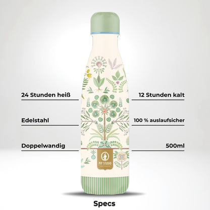 IZY Trinkflasche 500 ml - Bamboleo - Wasserflasche - Thermobecher - BPA-frei