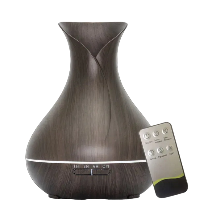 Aroma-Diffusor von BeachAndSteam mit eleganter Kunststoffoberfläche und sichtbaren Düsen für ätherische Öle, für Raumduft.