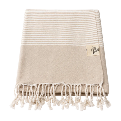Strandtuch ADRIA – leichtes Hamamtuch aus Baumwolle