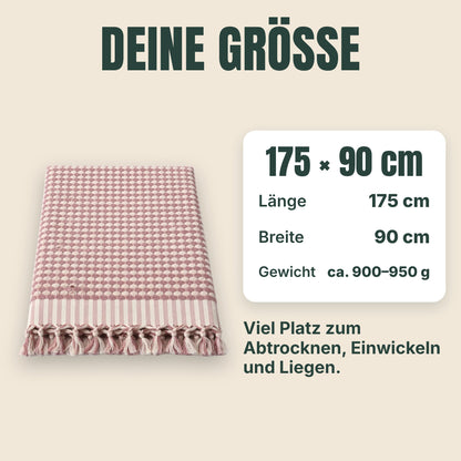 DOTWAVE XL Größe: Länge 175 cm × Breite 90 cm, ca. 900–950 g