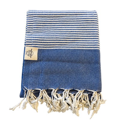 Strandtuch ADRIA – leichtes Hamamtuch aus Baumwolle