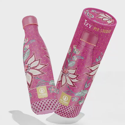 IZY Trinkflasche 500 ml - Blumenfest - Wasserflasche - Thermobecher - BPA-frei