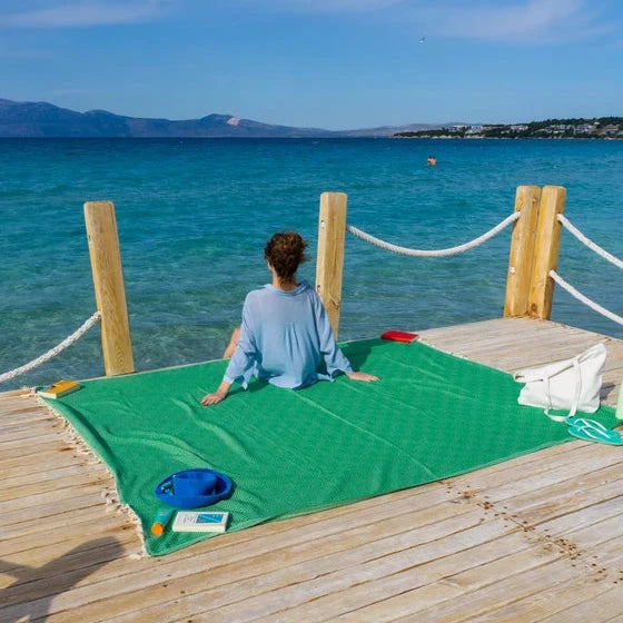 Hamamtuch XXL in 250 x 200 cm mit stilvolles Hamamtuch-Design