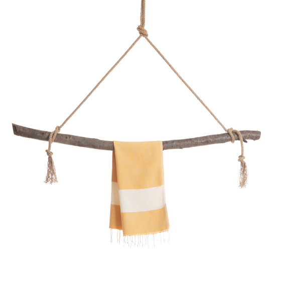 Detailansicht von Mini Hamamtuch Diamant aus 100 % Baumwolle