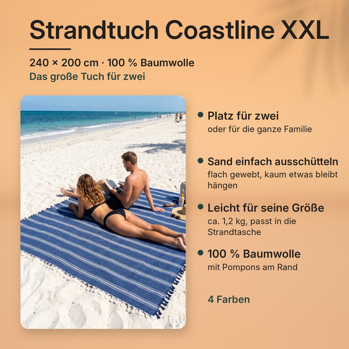 Strandtuch Coastline XXL
