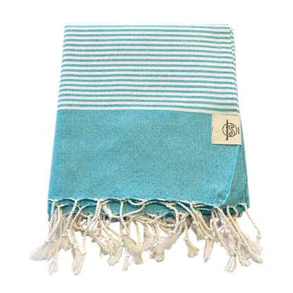 Strandtuch ADRIA – leichtes Hamamtuch aus Baumwolle